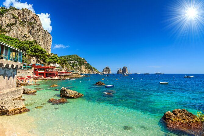 Full Day Capri Tour from Pompeii by Small Ferry Boat - Key Points