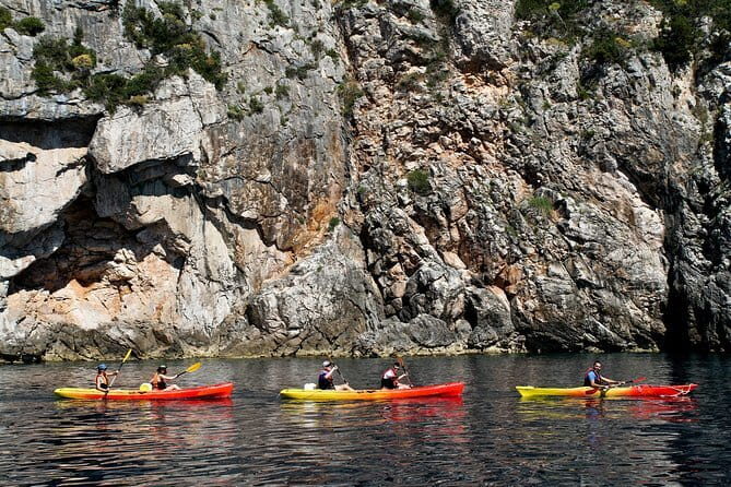Full day Guided Sea Kayaking and snorkeling to Green Cave from Lopud island - FAQs