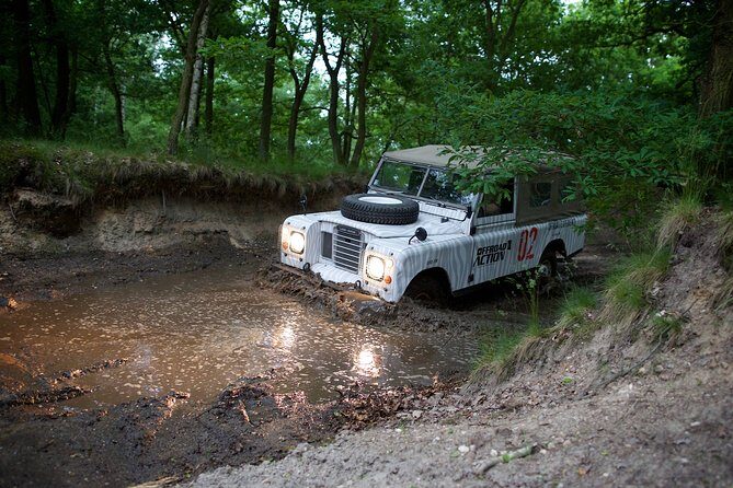 Full-day Land Rover driving off-road experience Prague - Key Points