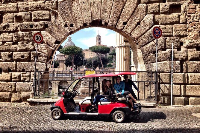 Full day private guided tour of Rome by golf-cart & Colosseum and Roman Forum - Exploring Rome in Style: A Full Day in a Golf Cart