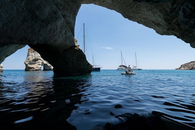Full day sailing cruise on the West side of Milos island - In The Sum Up