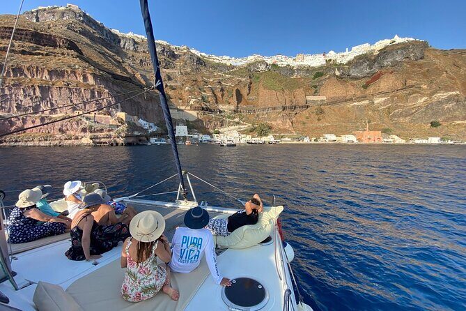 Full Day Santorini Catamaran Private Cruise with meal and transfer - Exploring Santorini by Catamaran: What to Expect