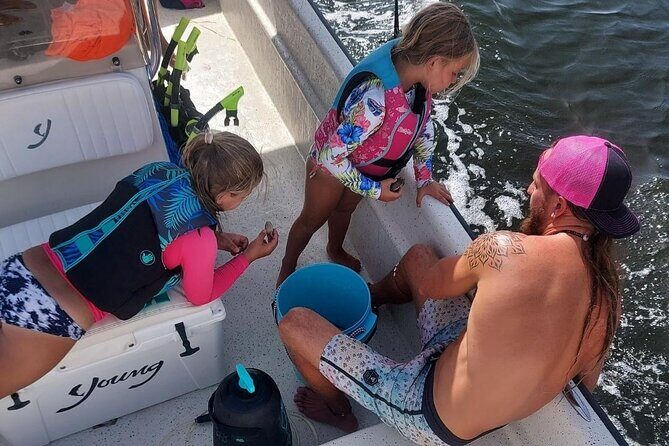 Full Day Scalloping with Captain Paul and Lucas - The Itinerary