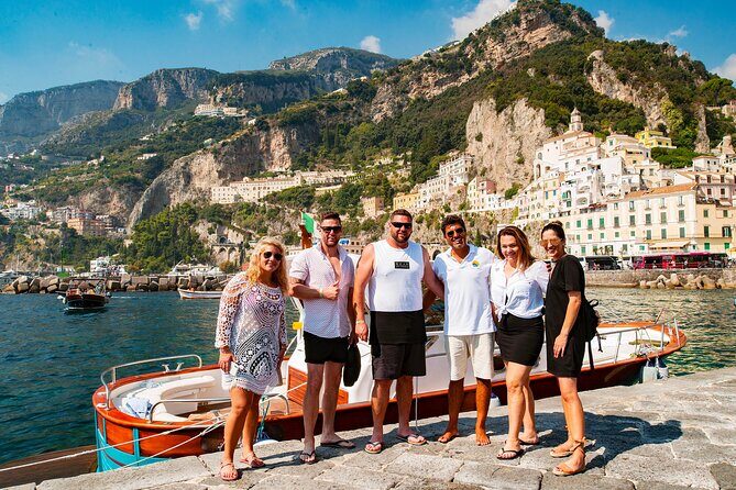Full day Small Group Boat Tour of the Amalfi Coast from Naples - An In-Depth Look at the Amalfi Coast Small-Group Boat Tour
