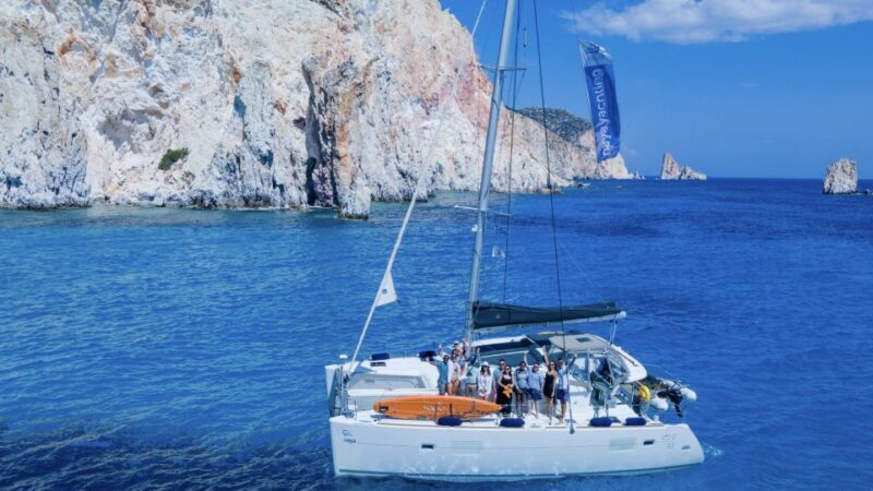 Full Day Small-Group Cruise in Milos & Poliegos with Lunch - Starting Point & Departure