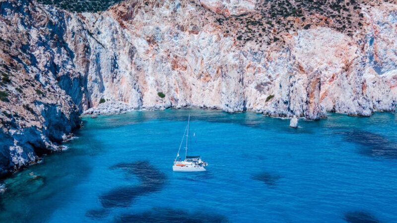 Full Day Small-Group Cruise in Milos & Poliegos with Lunch - End of the Day