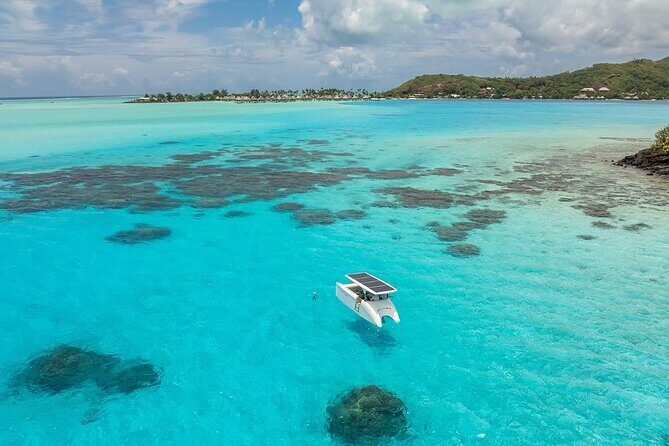 Full Day Solar BoatExplores Bora Bora at the Rhythm of the Lagoon - Exploring Bora Bora on a Solar Catamaran: A Truly Unique Lagoon Adventure