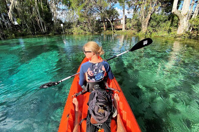 Full Day Tandem Kayak Rental For Two People In Crystal River, Florida - A Close-Up on Nature in Crystal River