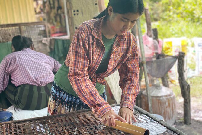 Full day tour by bicycle & tuk tuk,bamboo train,bat cave,villages - The Sum Up