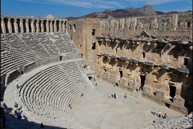 Full-Day Tour of Kursunlu Waterfalls, Aspendos, and Ancient Ruins of Side From Alanya - The Charm of Kursunlu Waterfalls