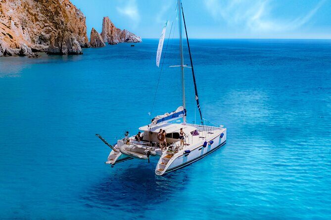 Full-Day Tour of Milos and Poliegos Small Group Catam With Lunch - Frequently Asked Questions