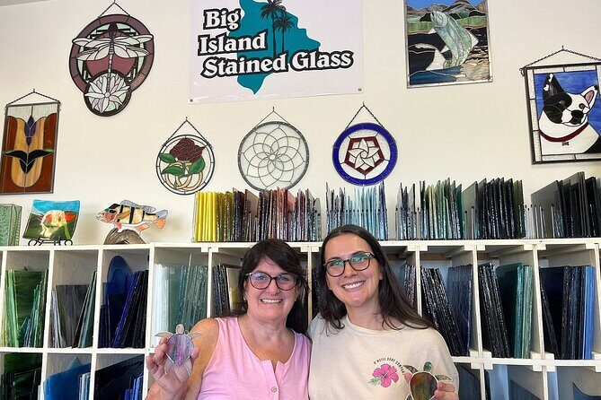 Fun and Creative Stained Glass Class and Workshop - An Unconventional and Artistic Break in Kailua Kona