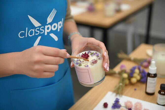 Fun Candle Making Class at a Trendy Wine Bar in Sacramento - Key Points