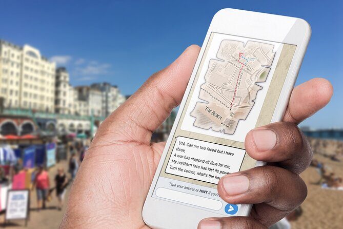 Fun, Flexible Treasure Hunt Around Brighton with Cryptic Clues & Hidden Gems - Exploring Brighton in a Whole New Way