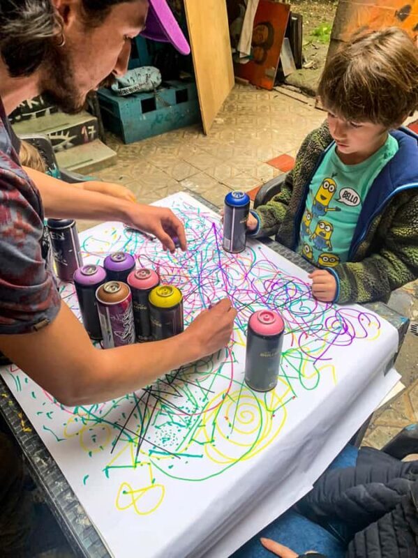 Fun Graffiti Workshop: The Art of Aerosol and Color - A Closer Look at the Experience