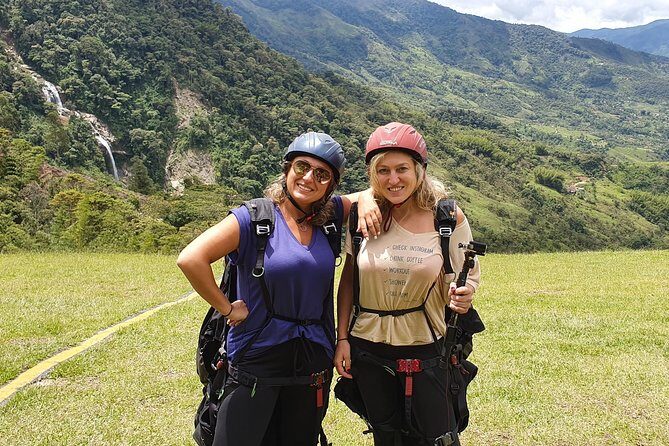 Fun RAFTING + Awesome PARAGLIDING over giant waterfalls from MEDELLIN - Practical Details & Tips