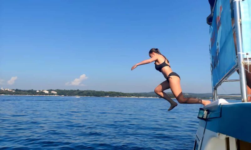 Funtana: Lim Fjord Cruise  Pirates Cave & Snorkeling - The Experience of Swimming and Snorkeling