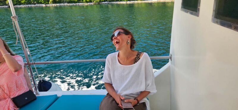 Funtana: Lim Fjord Cruise  Pirates Cave & Snorkeling - Drinks, Music, and Atmosphere