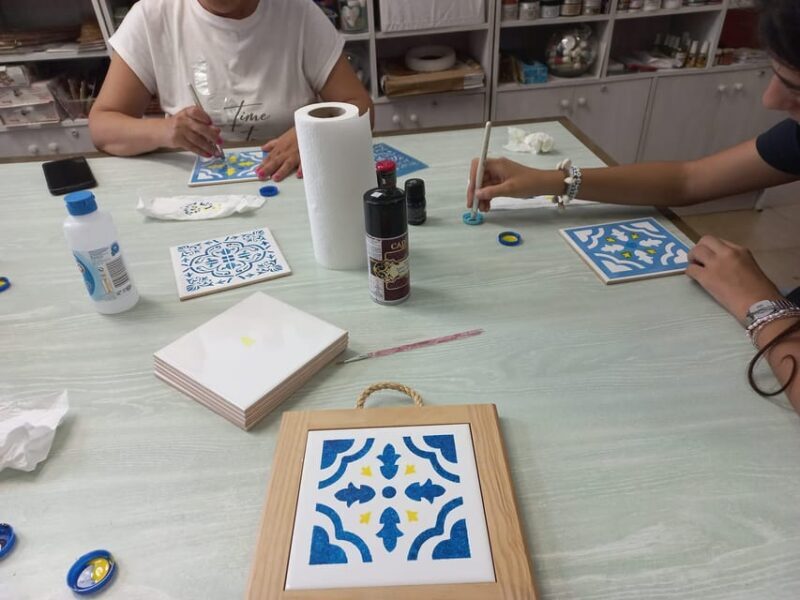 Gaia: Tile painting workshop, Port Wine and Pastel de Nata - A taste of Portugal’s craftsmanship and flavors in Vila Nova de Gaia