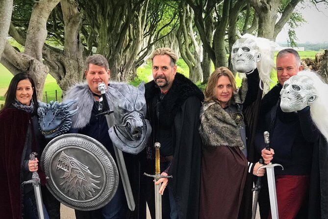 Game of thrones -Giants causeway luxury tour 9 hrs 25 locations - FAQs