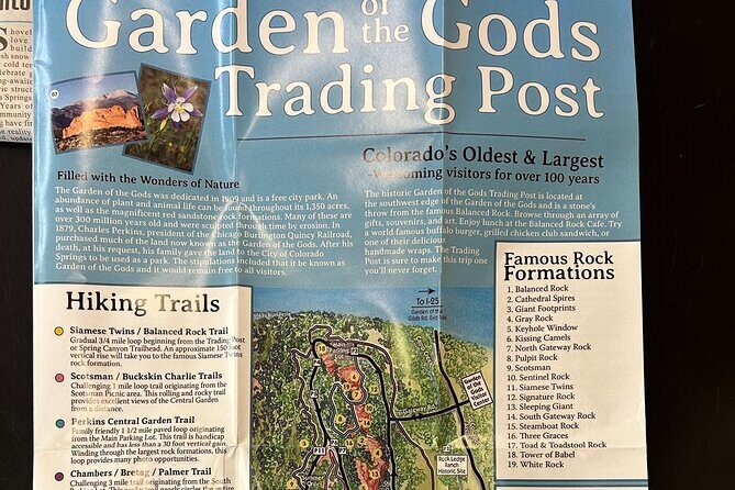 Garden of the Gods Highlights and Gems Guided E-Bike eBike Tour - A Ride Through Colorado’s Natural Beauty: The Garden of the Gods Highlights and Gems Guided E-Bike Tour