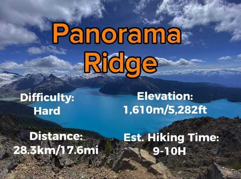 Garibaldi Park/ Panorama Ridge/ Hiking Day Trip - Practical Details and Tips