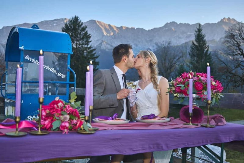 Garmisch-Partenkirchen: Proposal with Photographer & Dinner - Celebratory Dinner at 4Eck