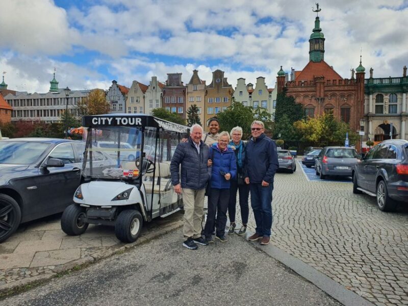 Gdansk: City Tour Live Guided by Golf Cart/Buggy Sightseeing - Key Points