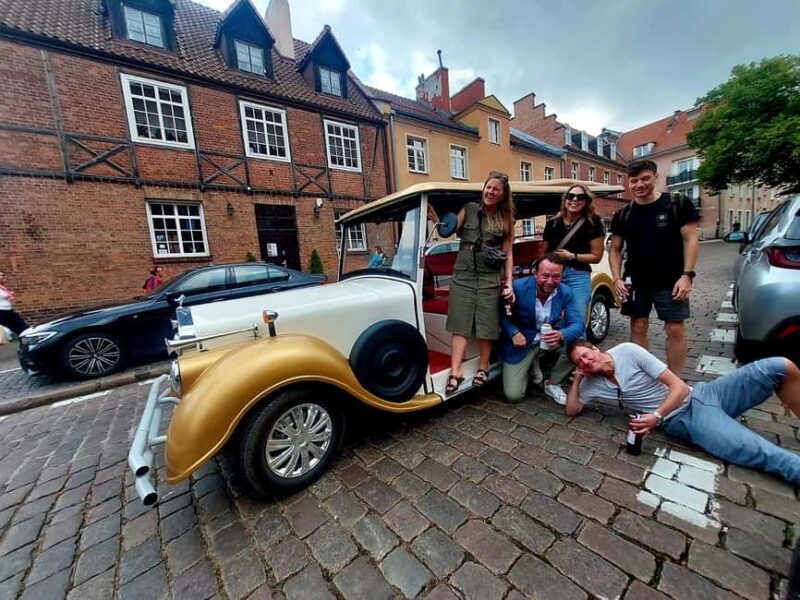 Gdansk:UNLIMITED beer incl. City Tour By Golf Cart - Who Might Not Love It?