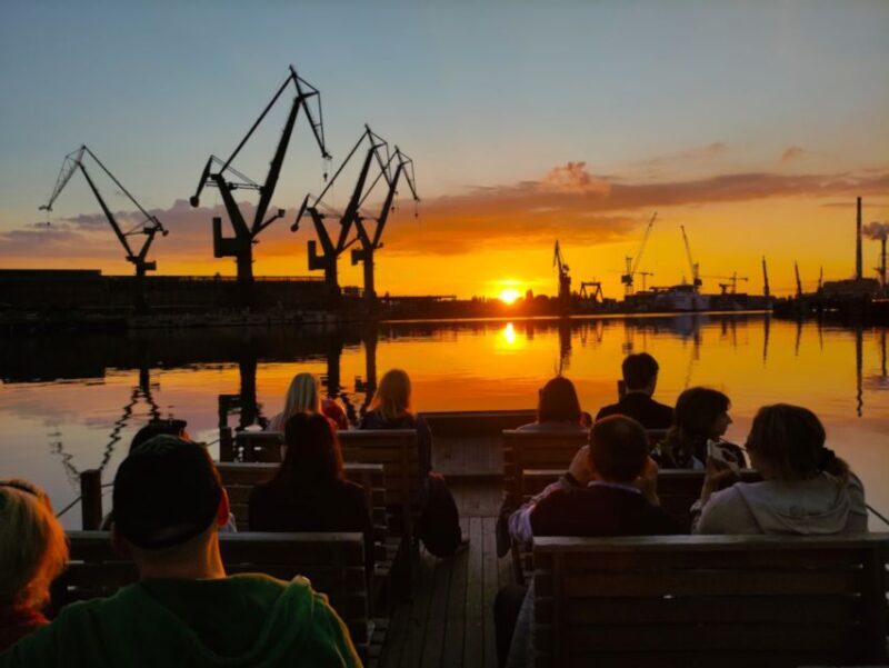 Gdask: Sunset Cruise on a Historic Polish Boat - The Sunset and Views
