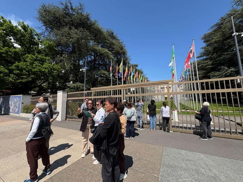 Geneva guided tour: capital of peace with the UN ( Outside ) - A Detailed Look at the Geneva UN Outside Tour