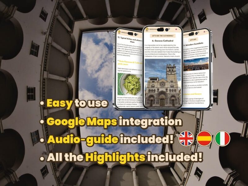 Genova: digital guide made by a local for your walking tour - What Reviewers Say