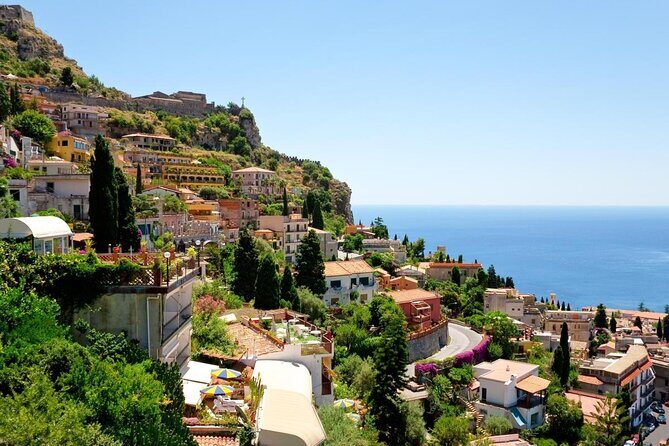 Giardini Naxos, Taormina and Castelmola-White Lotus-From Catania - An Authentic Taste of Sicily: Giardini Naxos, Taormina, and Castelmola from Catania