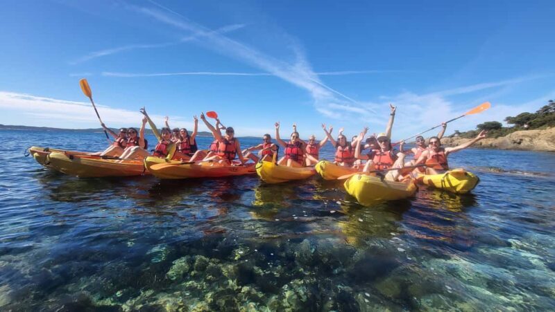 Giens and the presque-île in sea kayak with a guide - Discovering Giens by Sea Kayak: An Authentic Coastal Adventure