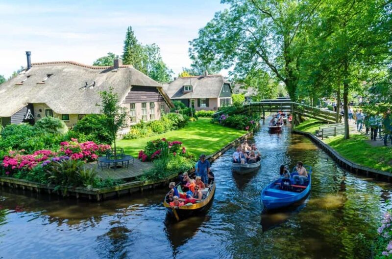 Giethoorn: Canal Cruise with Drop-Off in City Center - Frequently Asked Questions