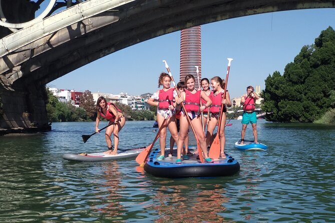 Gigant paddle surf in Seville - Key Points