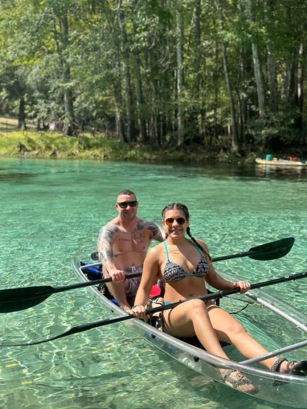 Gilchrist Blue: Clear Kayak Eco Tour - FAQ