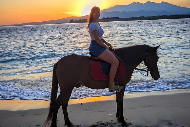 Gili Air 1 Hour Horseback Beach Adventure - Key Points