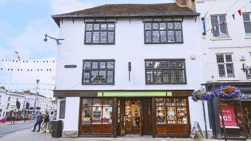 Gin Tasting at Judiths, Shakespeare Distillery - The Historical Location and Its Charm