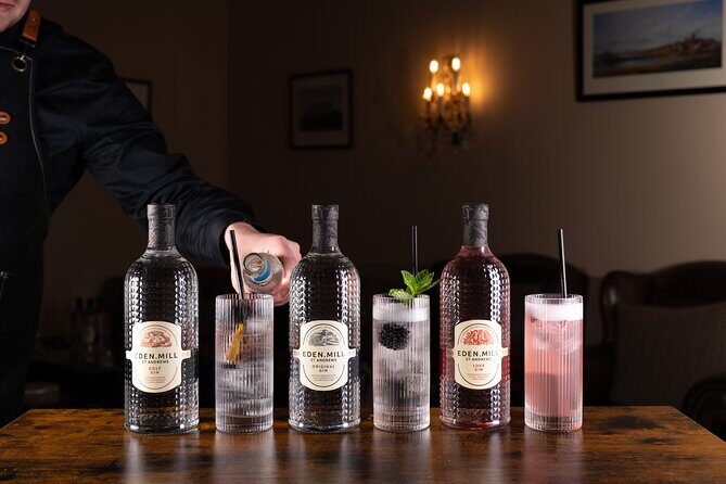Gin Tasting Experience with a Perfect Serve - A Close-Up of the Gin Tasting Experience with a Perfect Serve in Edinburgh