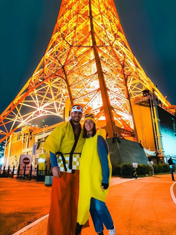 GINZA Go Kart Experience with NEO GINZA - Tokyo Tower, costumes, and the camera crew