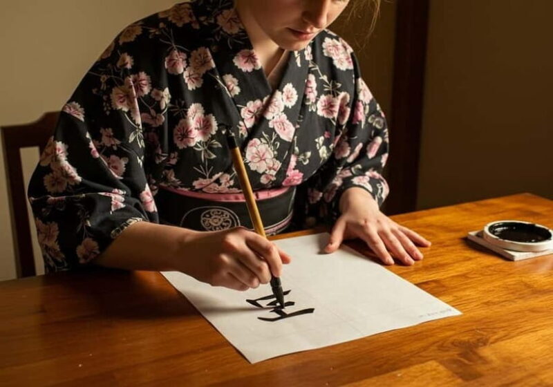 Ginza : Japanese Calligraphy Workshop - Key Points