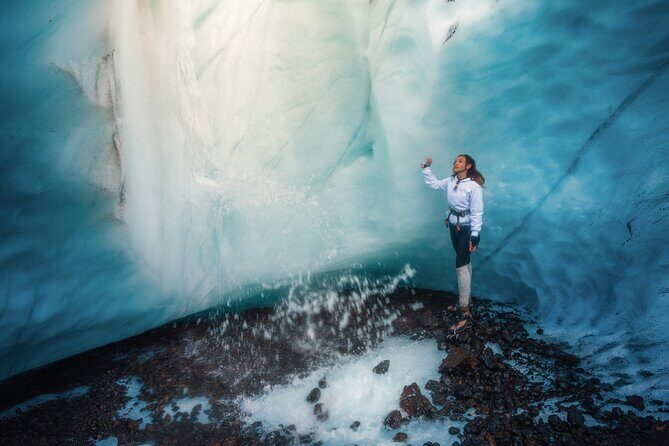 Glacier and Ice Cave Private Photoshoot - 15 Shot Photo Package - Authentic Feedback From Past Travelers