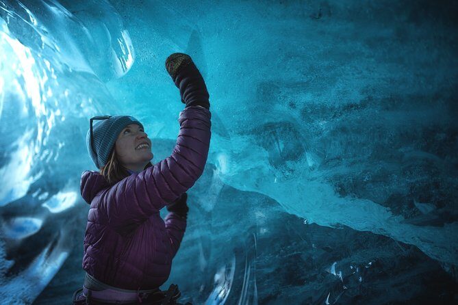 Glacier and Ice Cave Private Photoshoot - 15 Shot Photo Package - The Sum Up