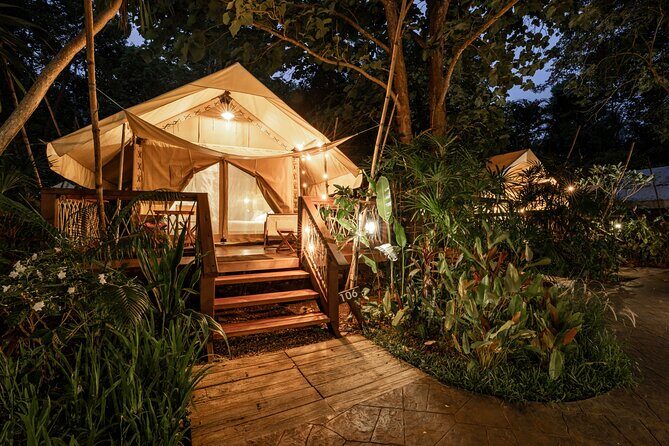 Glamping in Kanchanaburi and Erawan Falls 2 days/1 night - Exploring Kanchanaburi: A 2-Day Glamping Adventure