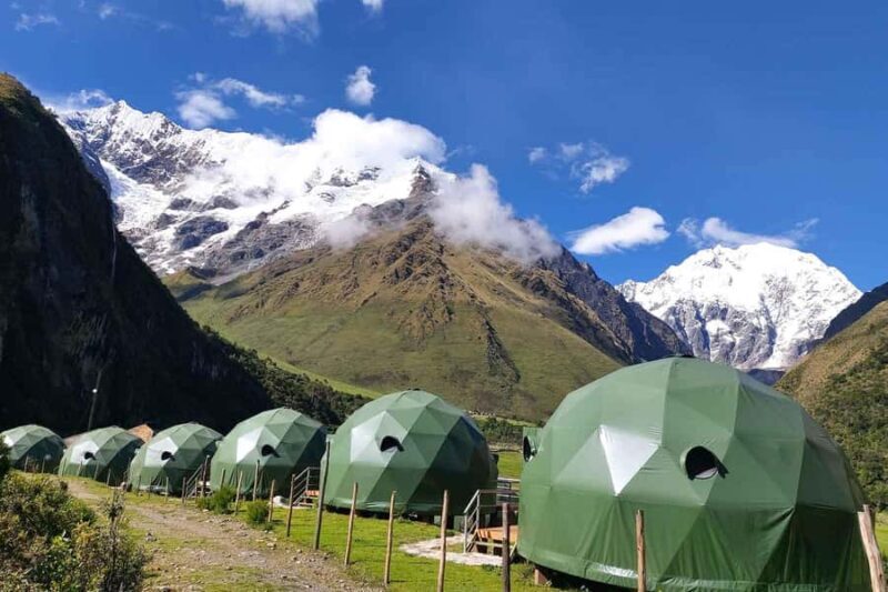 "Glamping Sky Lodge Domes"4-Day Salkantay Trek Machu Picchu - Transportation, Accommodation, and Food: What Matters