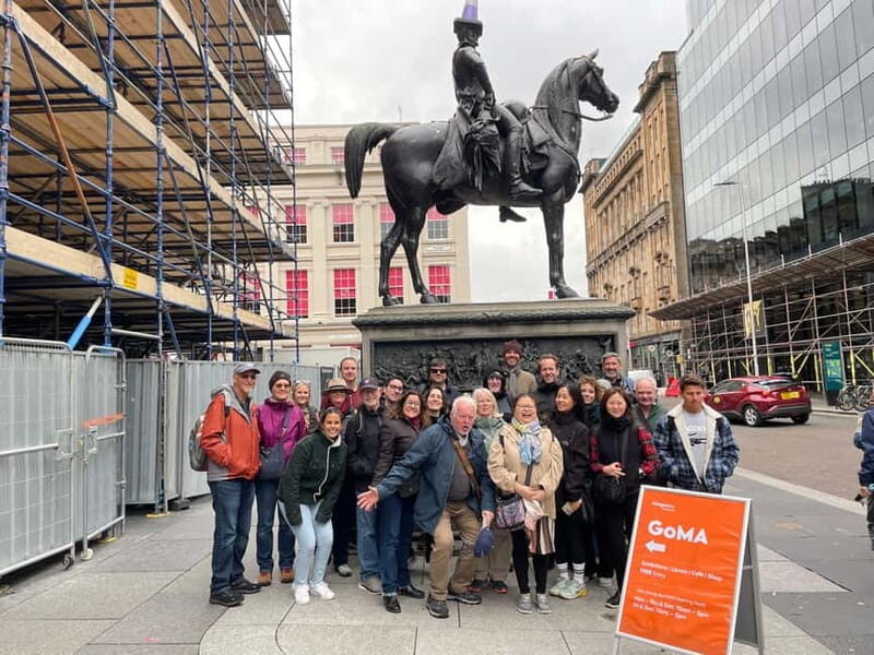 Glasgow: Walk The streets with a professional actor as guide - Key Points