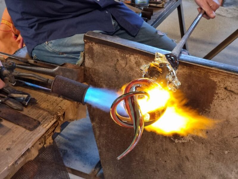 Glass Blowing Show Visit Murano Glass Factory & Showroom OMG - Key Points