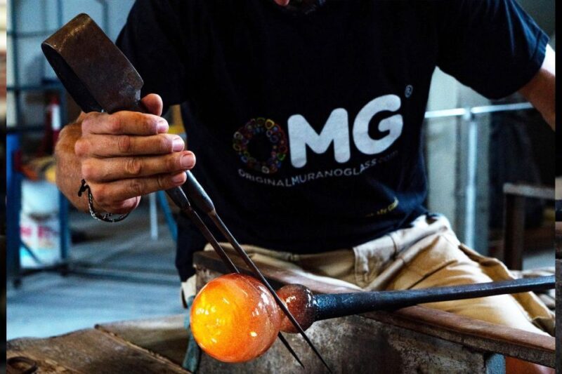 Glass Blowing Show Visit Murano Glass Factory & Showroom OMG - The Sum Up