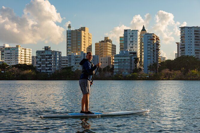 Glass Bottom SUP Rentals at Condado Lagoon - Discovering the Calm Waters of Condado Lagoon with a Self-Guided SUP Experience